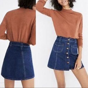 Madewell Patch Pocket Denim Mini